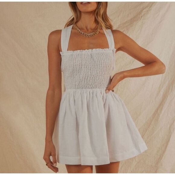 Peppermayo white mini dress - Picture 1 of 17